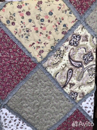 Лоскутный Плед- покрывало