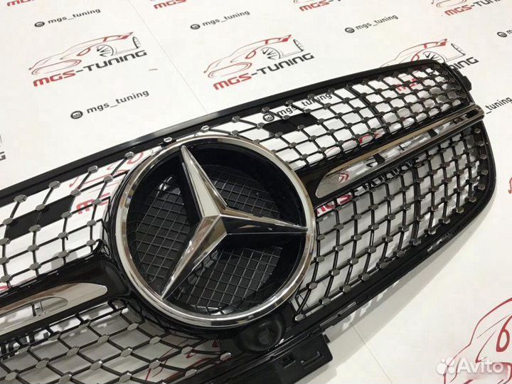 Решетка GLE-Coupe c292 Diamond Black All Х/З