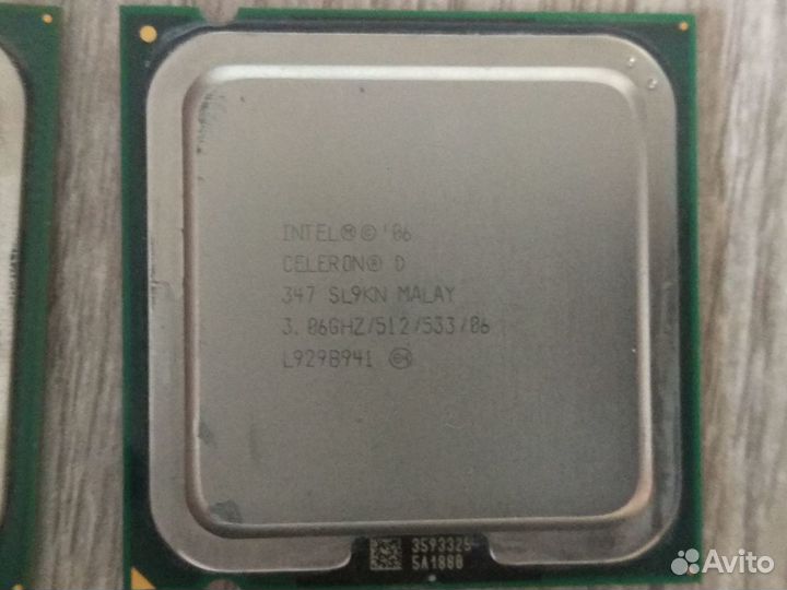 Процессоры на 775 сокет