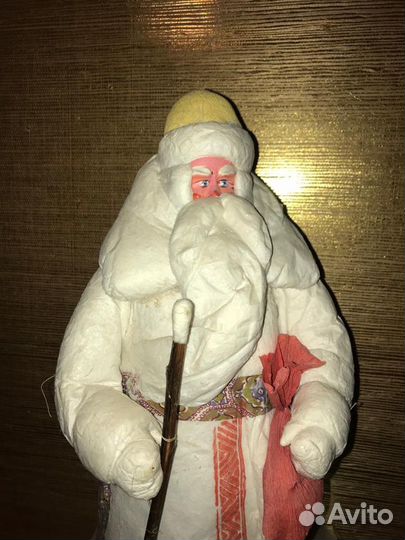 Дед Мороз СССР ватный