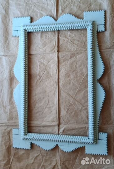 Рамка старинная багет для фото или картины 3 штуки