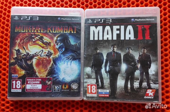 Mafia 2 и Mortal Kombat 9 для PS3
