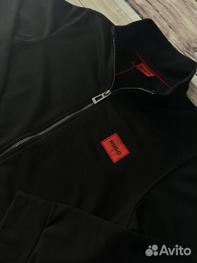 Толстовка Hugo Boss черная LUX