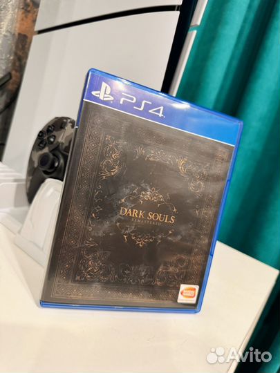 Dark Souls remastered ps4 диск