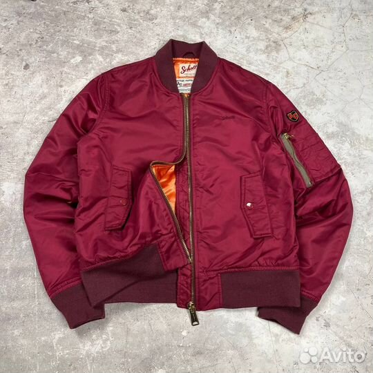 Бомбер Schott оригинал винтаж y2k