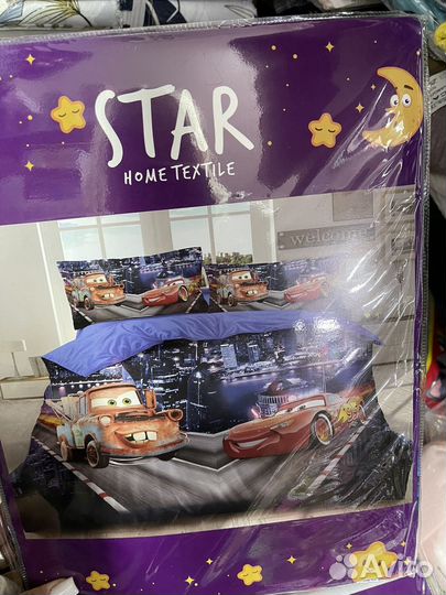 Детское постельное белье новое