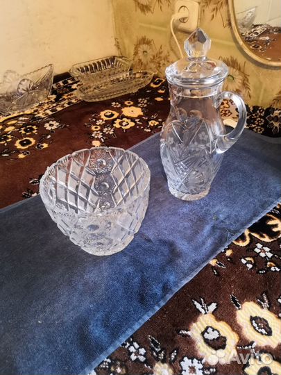 Ваза хрустальная СССР