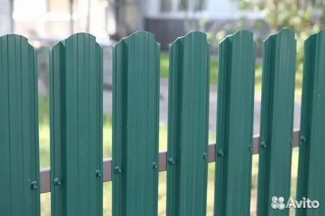 Металлический штакетник П-образный