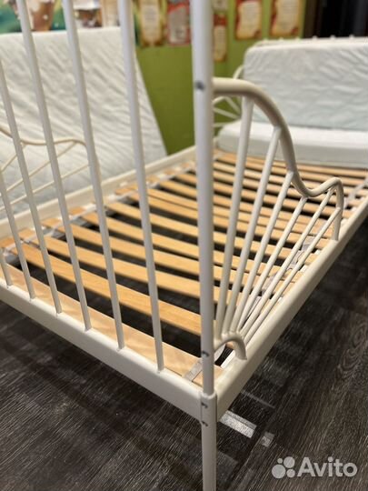Детская кровать IKEA миннен