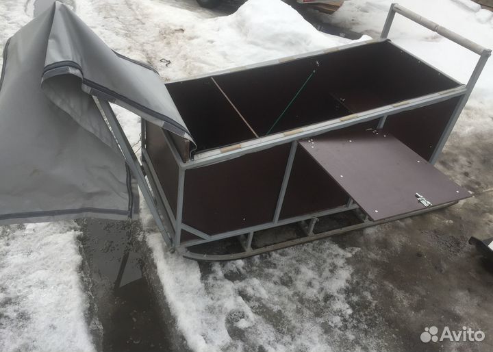 Сани-нарты для снегохода