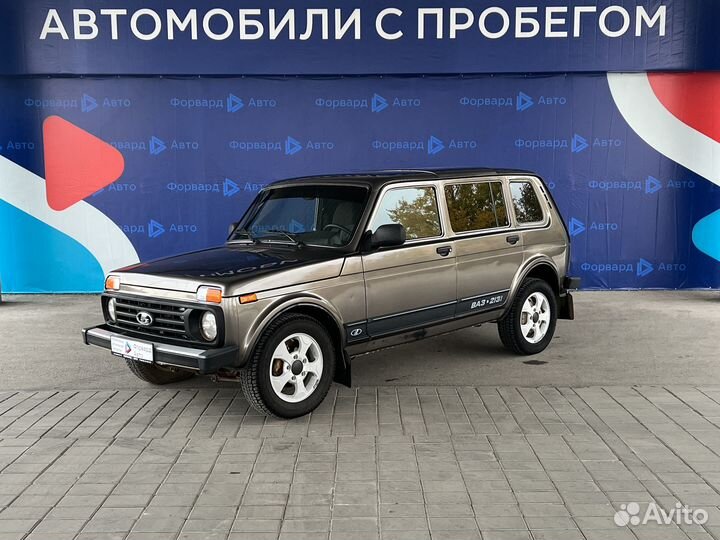 LADA 4x4 (Нива) 1.7 МТ, 2016, 185 001 км
