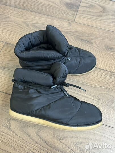 Ботинки дутики zara 37