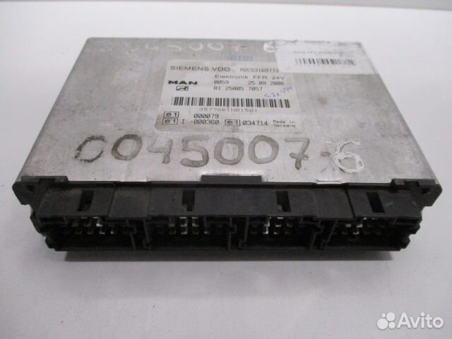 Блок управления FFR (Не рабочий) MAN 81258057057