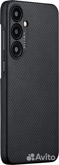 Чехол Pitaka MagEZ 4 Case для Galaxy S24+, кевлар