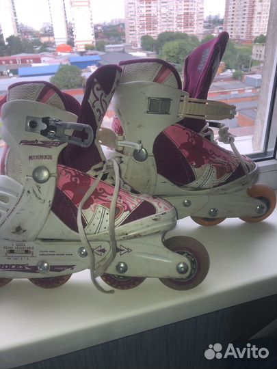 Ролики детские 30-33 раздвижные