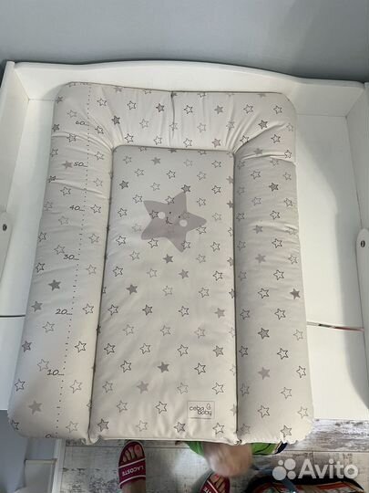 Матрас пеленальный ceba baby 50*70