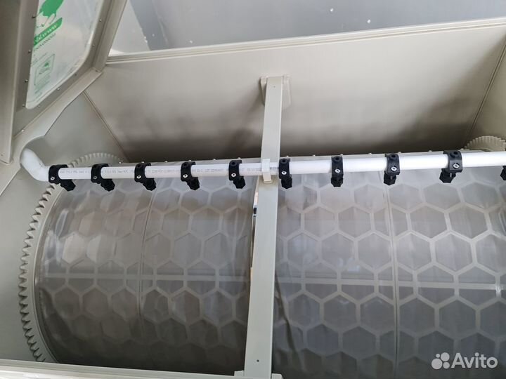 Барабанный фильтр для пруда и узв 100куб (h6q4)