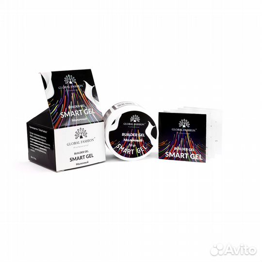 Гель для моделирования ногтей, двухфазный, Smart G