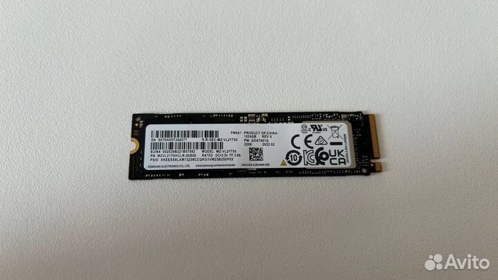 Накопитель Samsung PM9A1 1TB M2 NVMe SSD