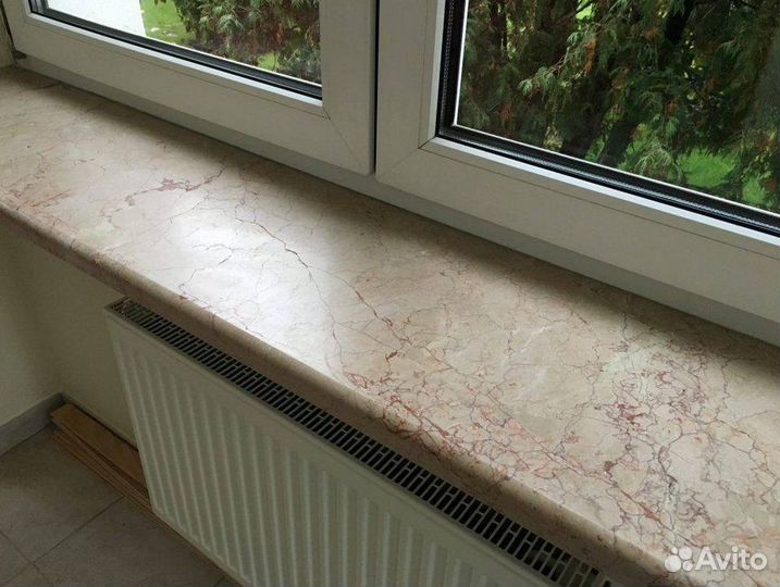 Подоконник из кварца на заказ