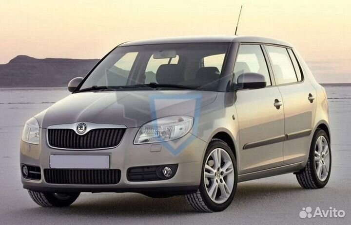 Порог левый Skoda Fabia 2007-2014 (Polcar)