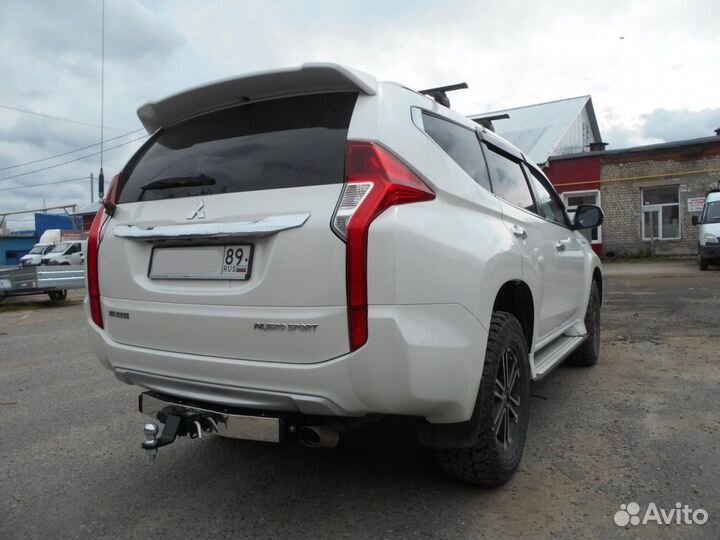 Фаркоп для Mitsubishi Pajero Sport с 2016г. нерж