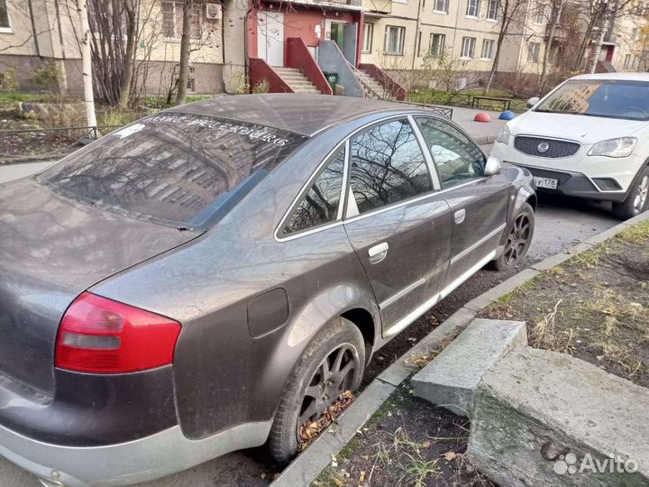 Audi A6 4.2 AT, 2000, битый, 260 000 км