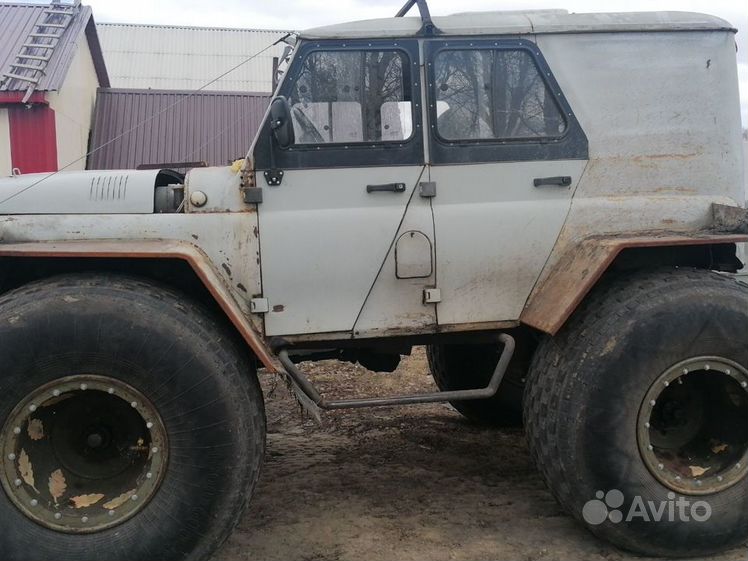 Самодельный вездеход на базе УАЗ-469 и Toyota Land Cruiser (22 фото)