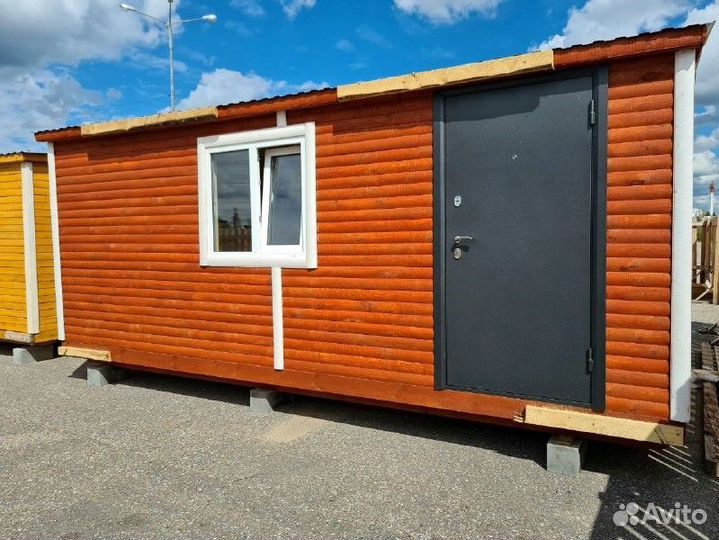 Бытовка 2.5х6 м утеплена 100 мм