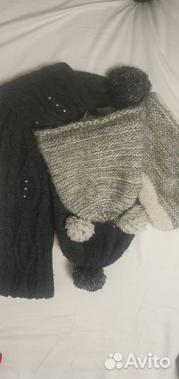 Шапка и снуд, шапка и шарф Zara 5-7 лет