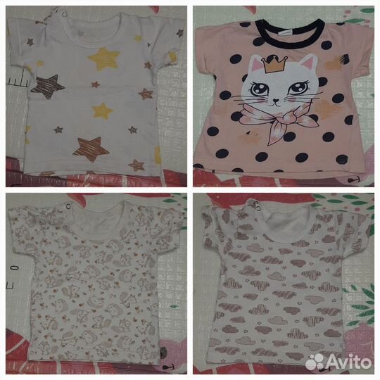 Детские вещи пакетом на девочку 62 68