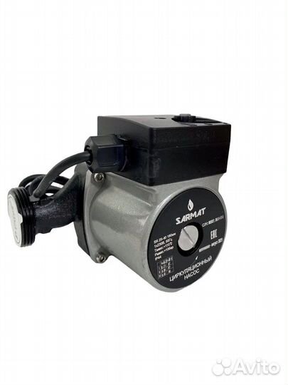 Насос циркуляционный sarmat SR 25-40