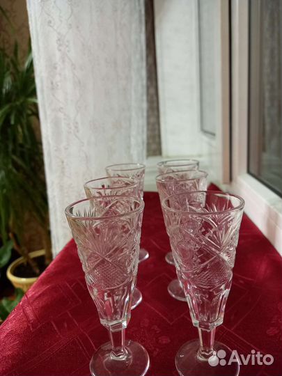 Винтаж.Рюмки лафитники СССР