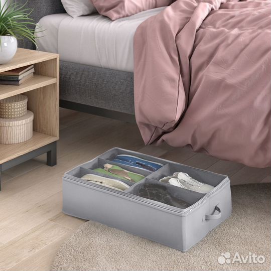 Органайзер для обуви Spaceo 56x16x36 см нетканый ц