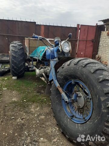 Снегоход на базе мотоцикла Урал