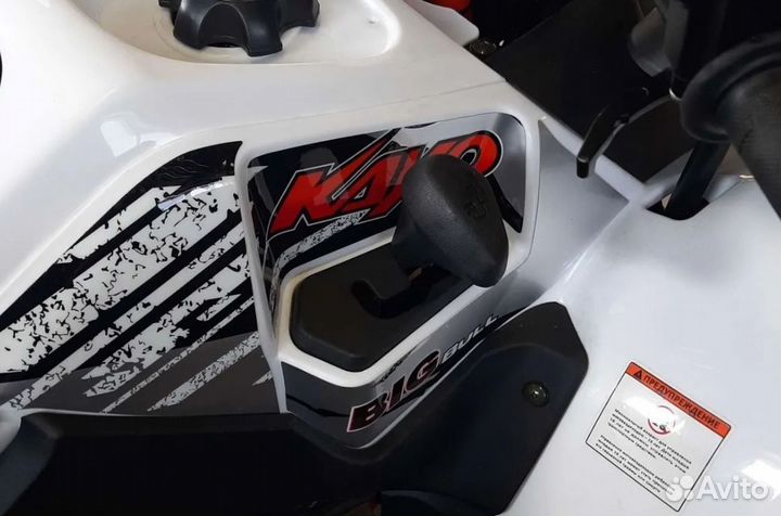 Квадроцикл Kayo Big Bull черно-белый