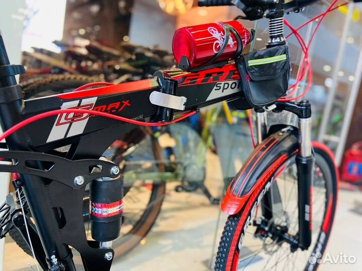 Велосипед складной 26 красный