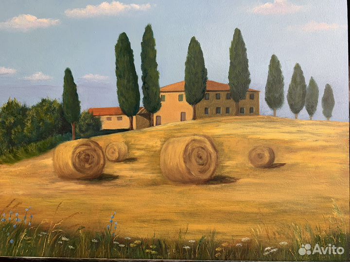 Картина маслом «Прованс»