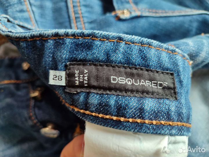Dsquared джинсы бриджи