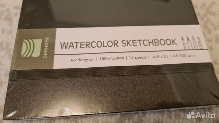 Блокнот. Хлопок. Формат А5, баохонг