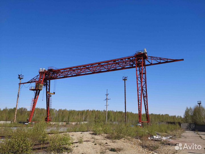 Кран козловой г/п 50 тонн