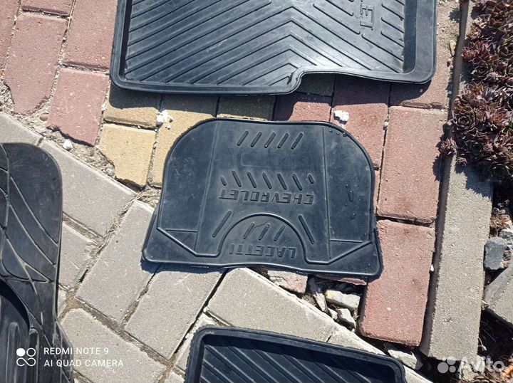 Резиновые коврики на chevrolet lacetti