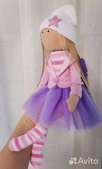 Кукла новая текстильная