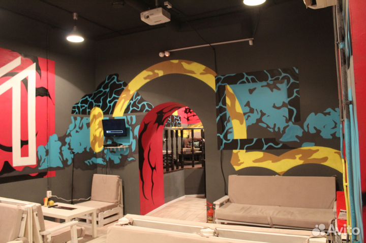 Роспись стен, Граффити оформление