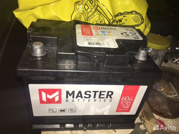 Аккумулятор 60 ач новый