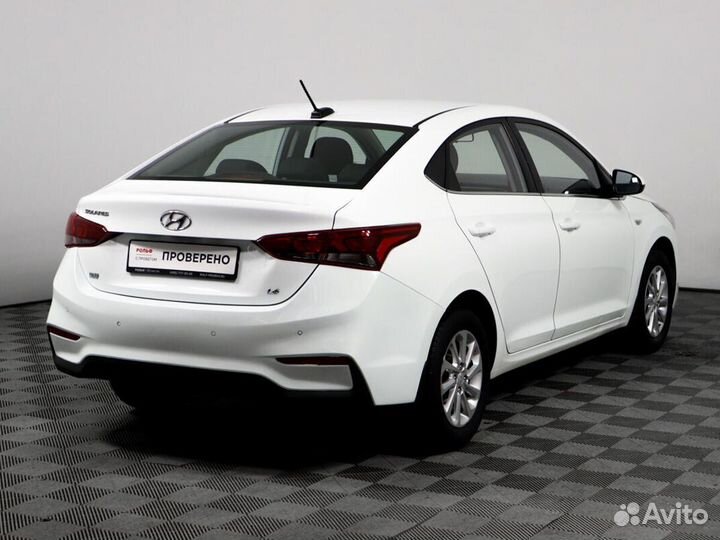 Hyundai Solaris 1.6 AT, 2018, 42 787 км