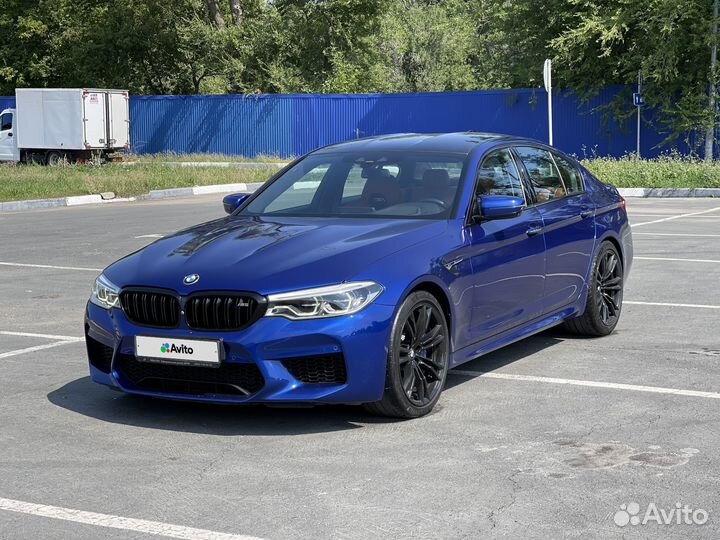 BMW M5 4.4 AT, 2018, 77 000 км