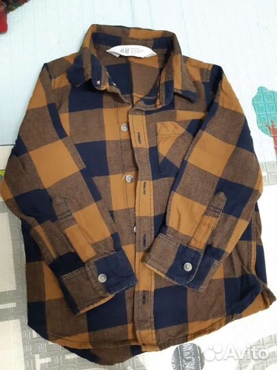 Рубашки H&M 98 размер