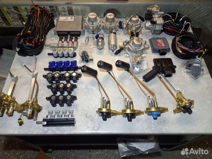 Гбо. комплектующие. установка