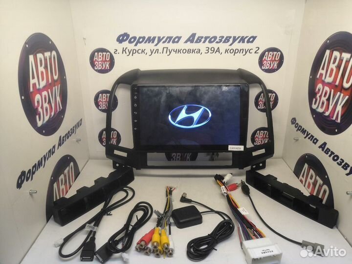 SantaFe 2 2006-2012 магнитола android GPS 1/16